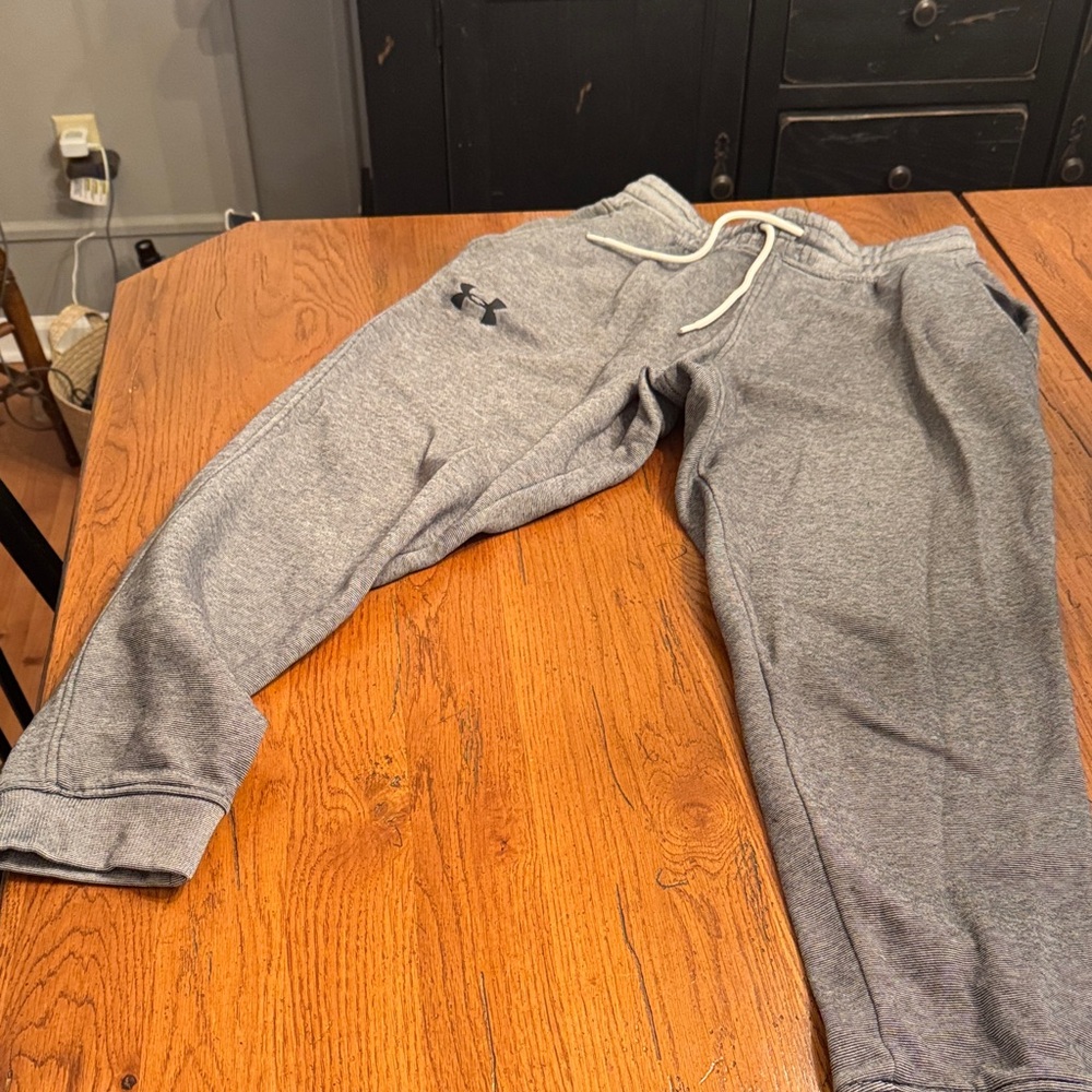 Under Armour Kids Heather Gray Joggers